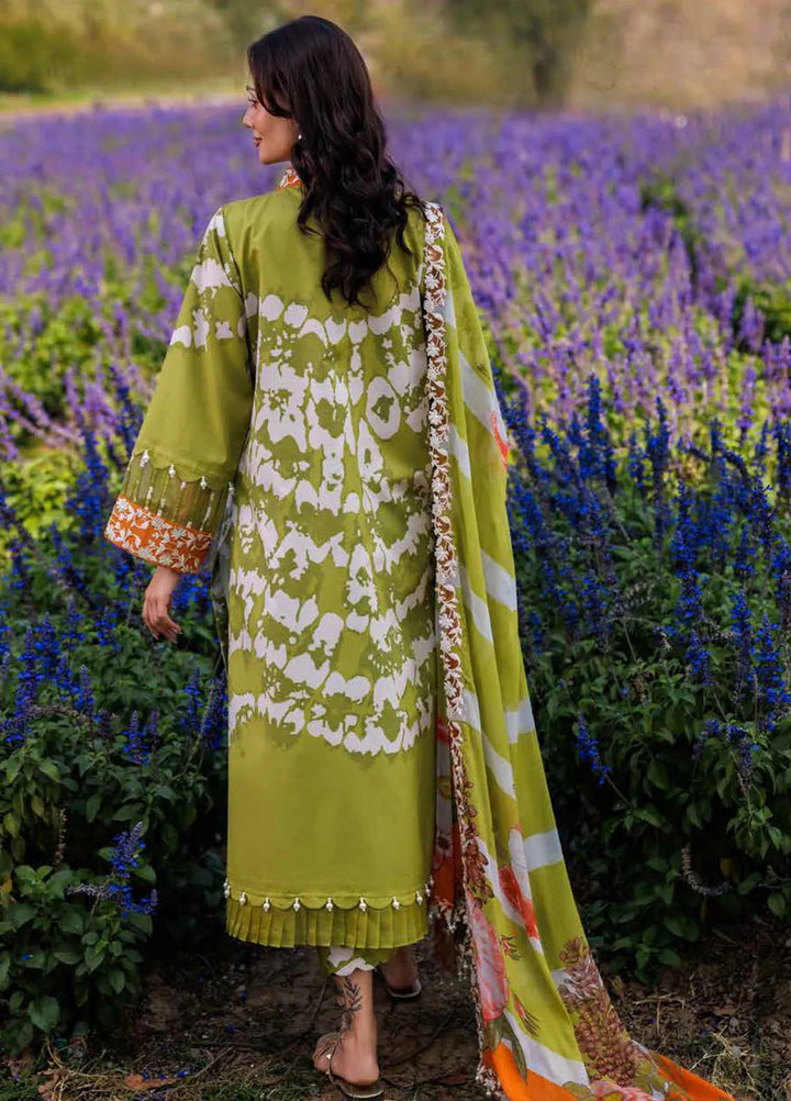 Combination by Charizma Embroidered Lawn Suits Unstitched 3 Piece CRZ25CL CC5-08 - Summer Collection