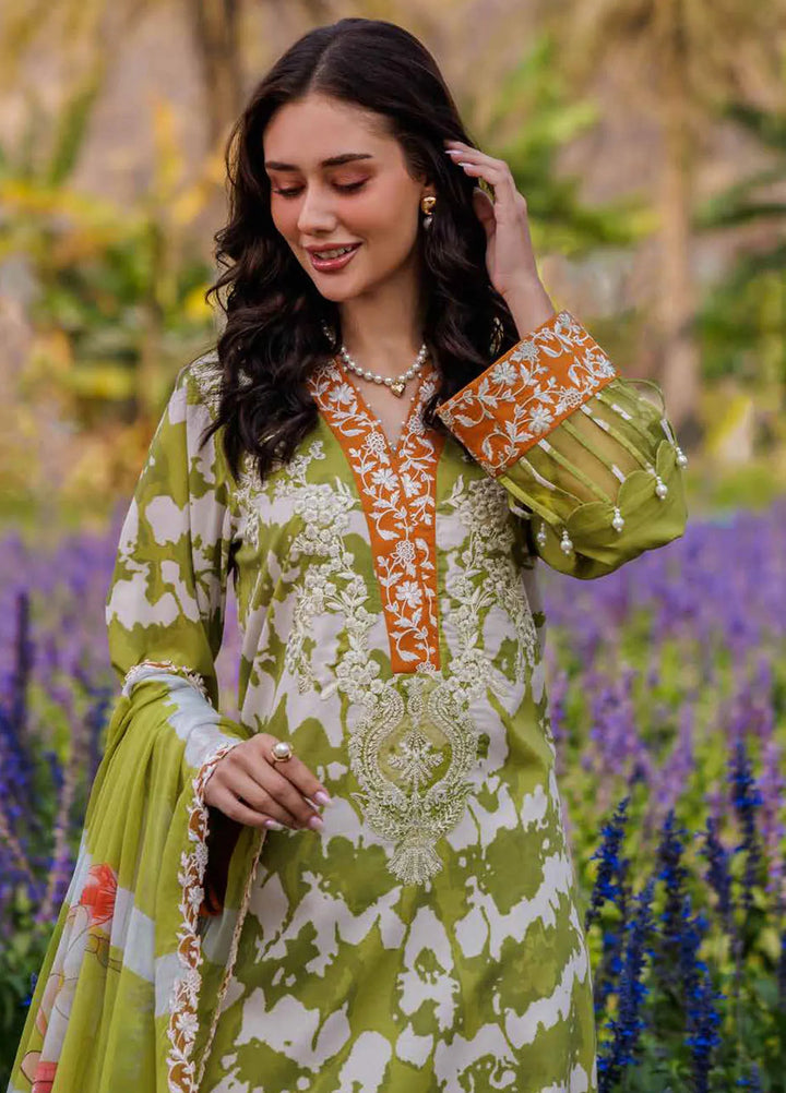 Combination by Charizma Embroidered Lawn Suits Unstitched 3 Piece CRZ25CL CC5-08 - Summer Collection