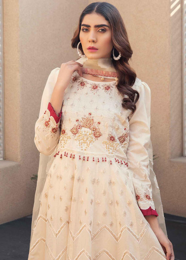 Combinations Luxury Pret  Khaadi Net 2 Piece Dress CMN23LP Opal