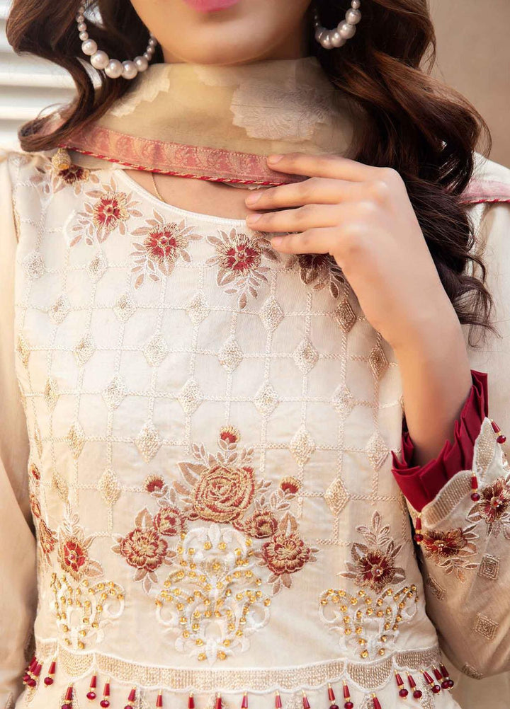 Combinations Luxury Pret  Khaadi Net 2 Piece Dress CMN23LP Opal