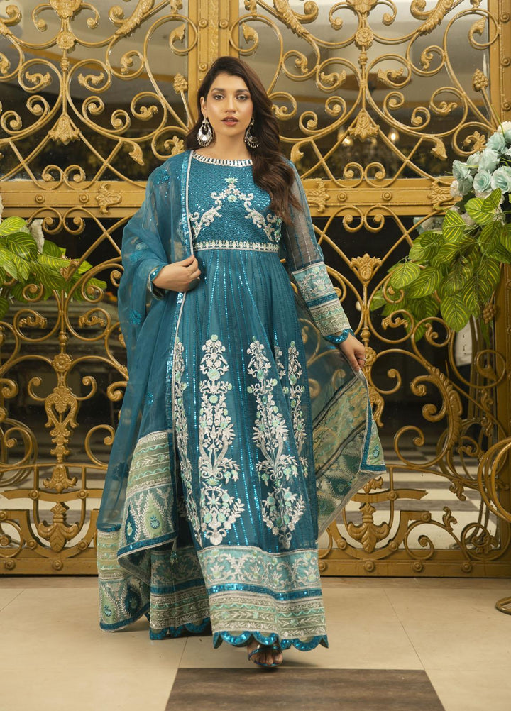 Combinations Luxury Pret  Organza 2 Piece Dress CBN22LP Moon Light CWC - 221033