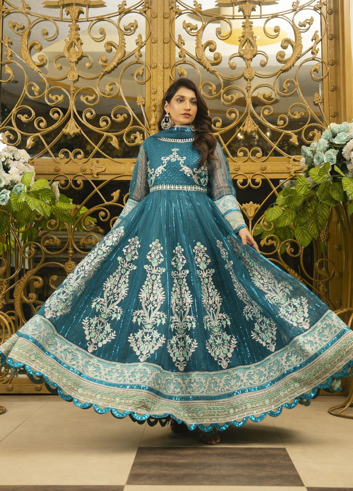 Combinations Luxury Pret  Organza 2 Piece Dress CBN22LP Moon Light CWC - 221033