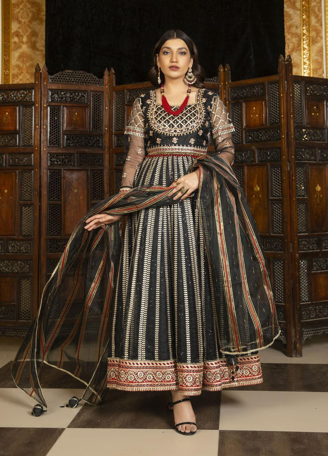 Combinations Luxury Pret  Organza 2 Piece Dress CBN22LP Royal Tradition CWC - 221031