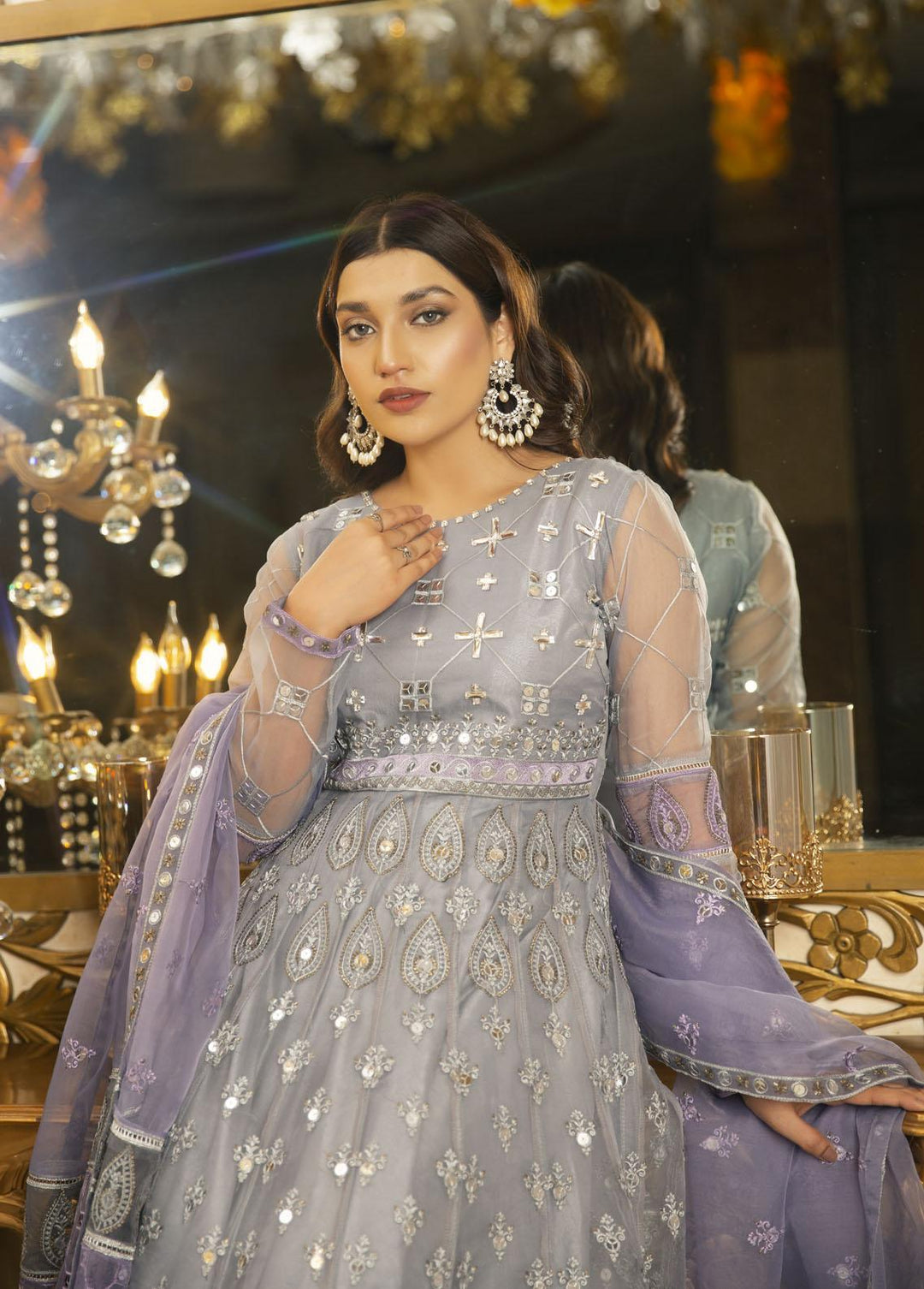 Combinations Pret Embroidered Organza 2 Piece Serene