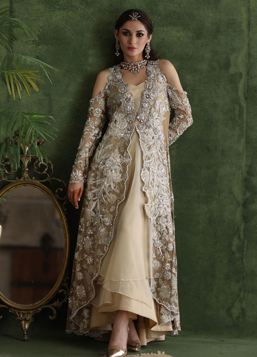 Shamaeel Ansari Pret Embroidered Chiffon 2 Piece Range CE-01