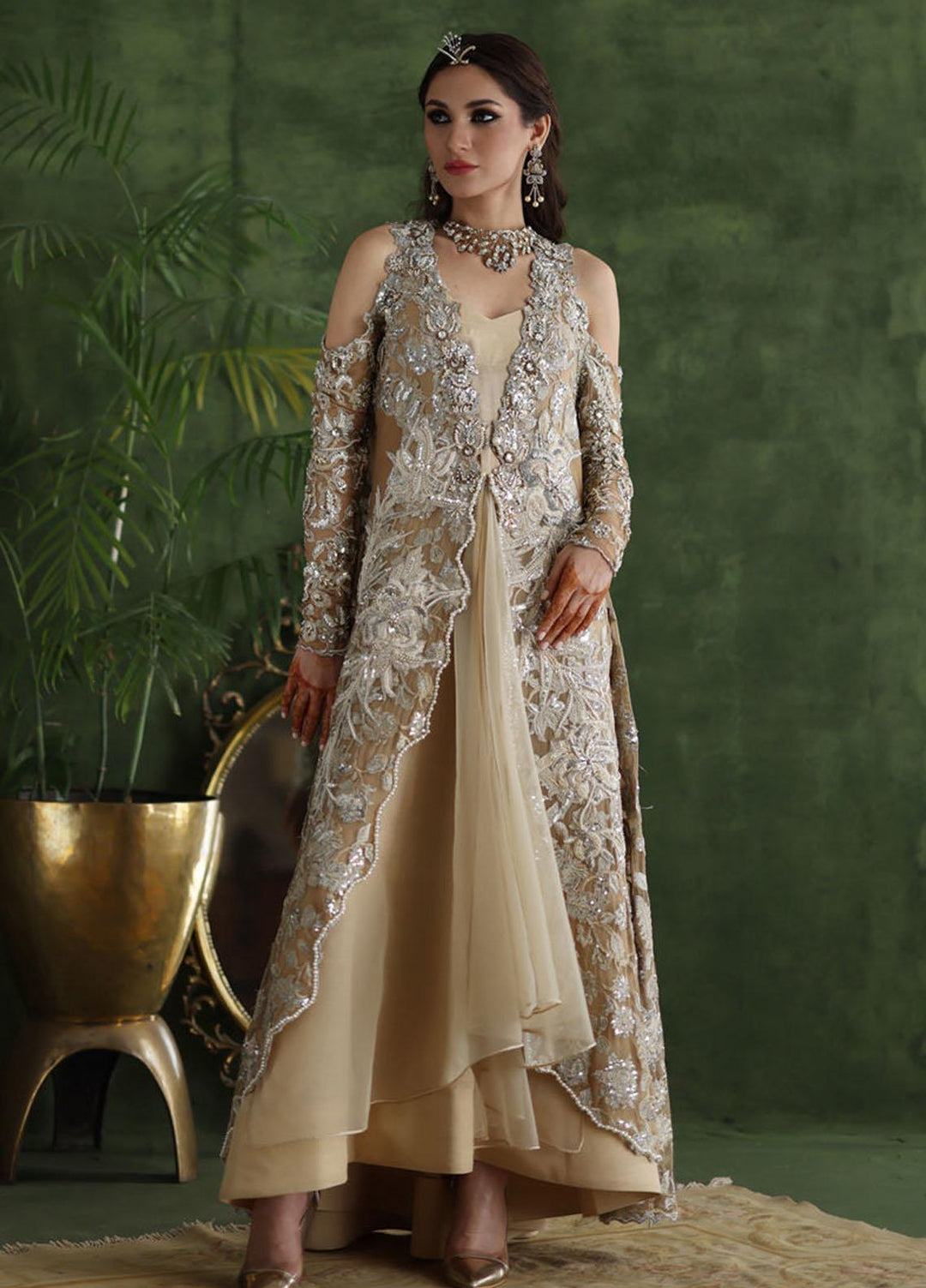 Shamaeel Ansari Pret Embroidered Chiffon 2 Piece Range CE-01