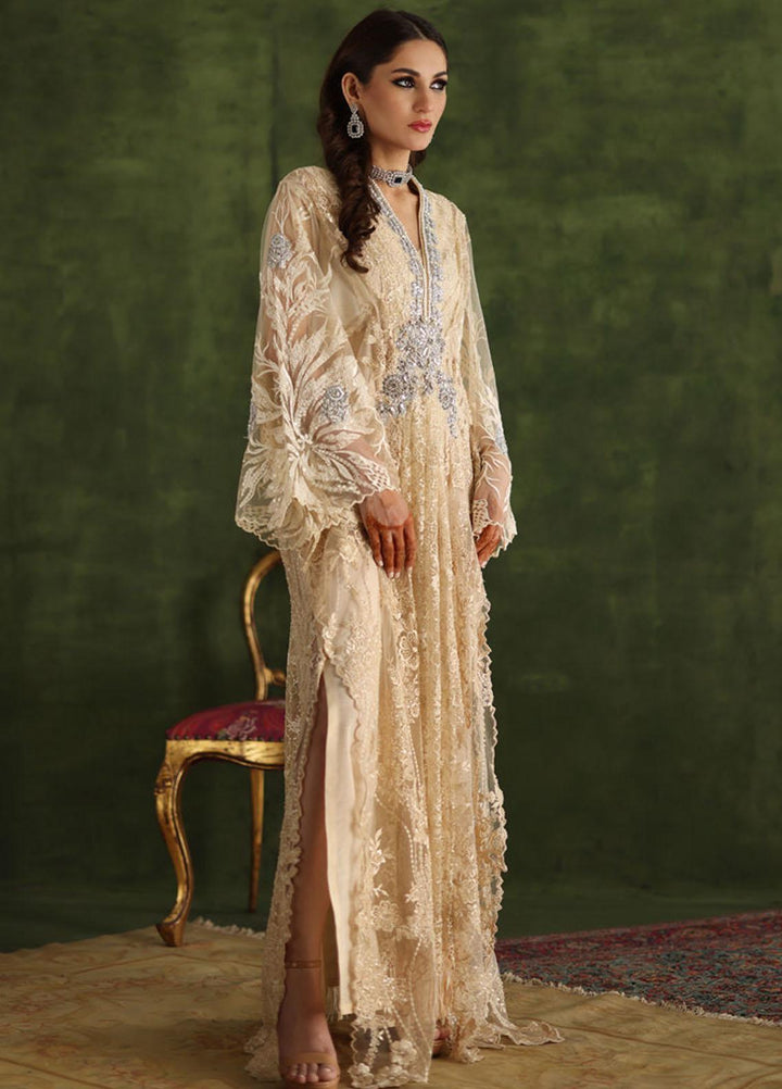 Shamaeel Ansari Pret Embroidered Organza Kaftan CE-11
