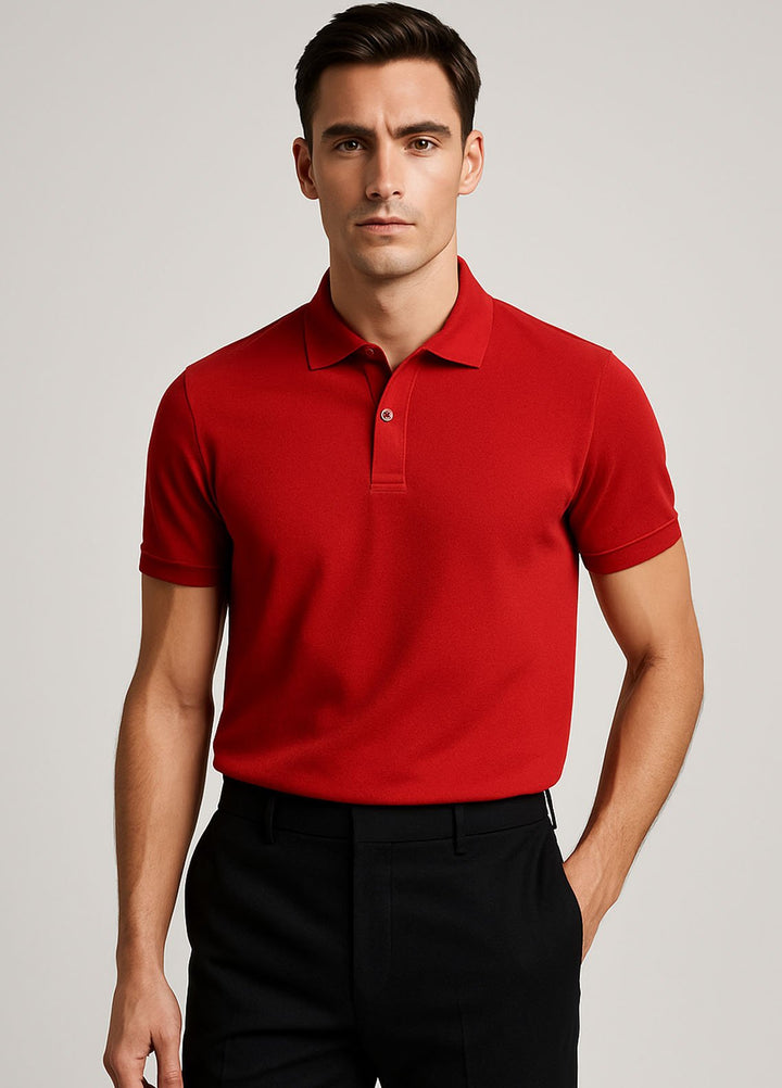Core by MOB plain Pique Polo MO-006