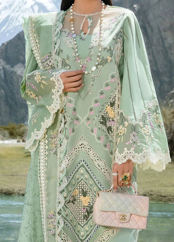 Crimson Embroidered Lawn Suit Unstitched 3 Piece CR24L D2B A French Brunch - Summer Collection
