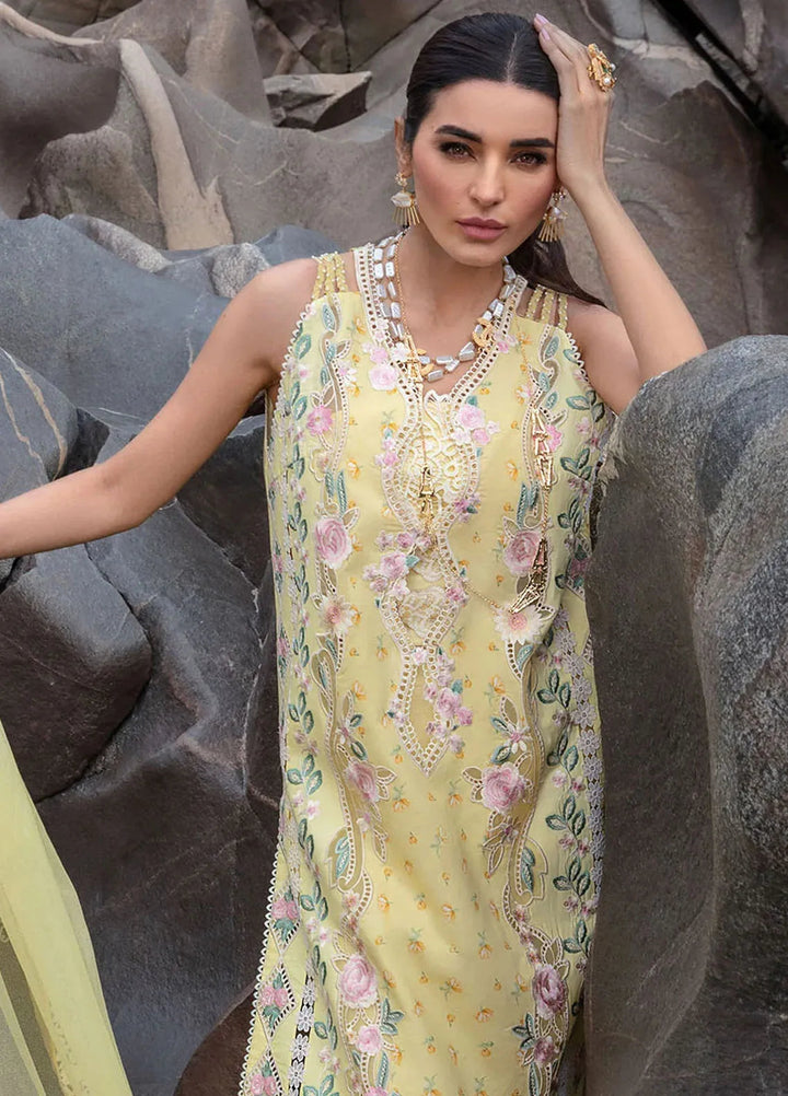 Crimson Embroidered Lawn Suit Unstitched 3 Piece CR24L D5A Believe In Her - Summer Collection