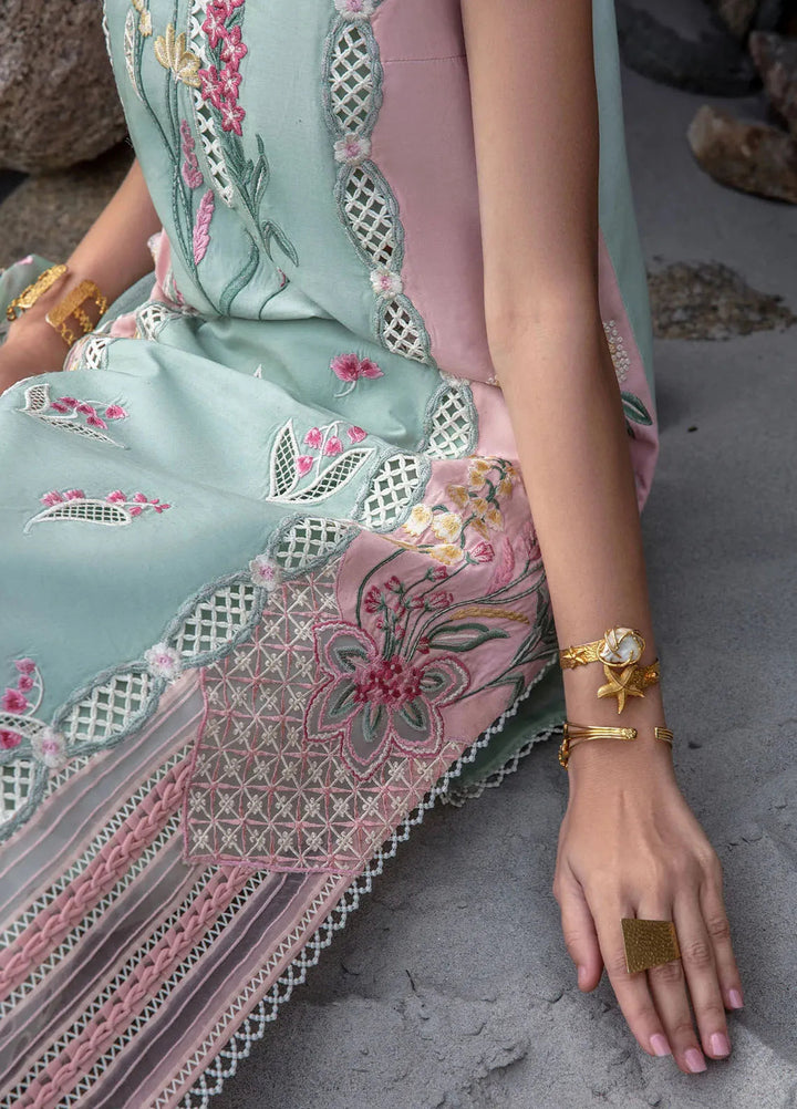 Crimson Embroidered Lawn Suit Unstitched 3 Piece CR24L D6A Sun Kissed - Summer Collection