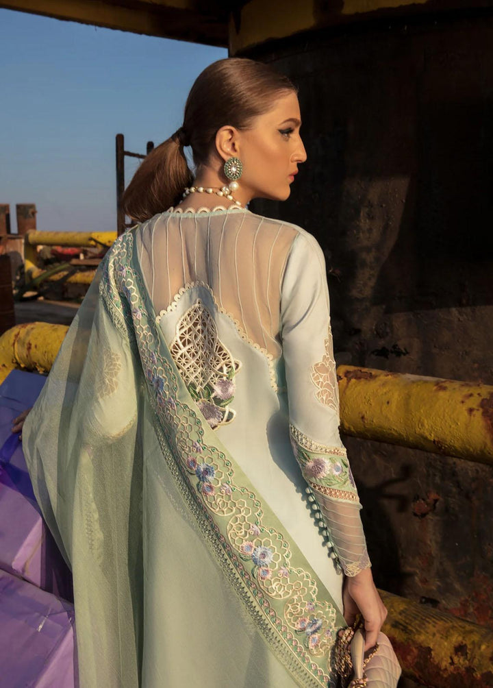 Crimson Embroidered Lawn Suits Unstitched 3 Piece CR23E Summery Medley D6B - Luxury Collection