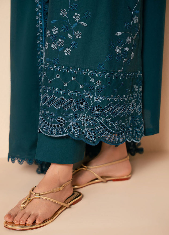 Cross Stitch Chikankari Lawn Suits Unstitched 3 Piece CS25CP Twilight Charm - Summer Collection