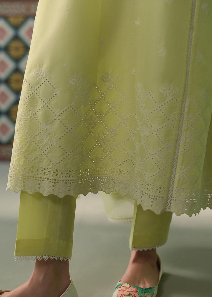 Cross Stitch Chikankari Lawn Suits Unstitched 3 Piece CS24C Daffodil Blane - Summer Collection