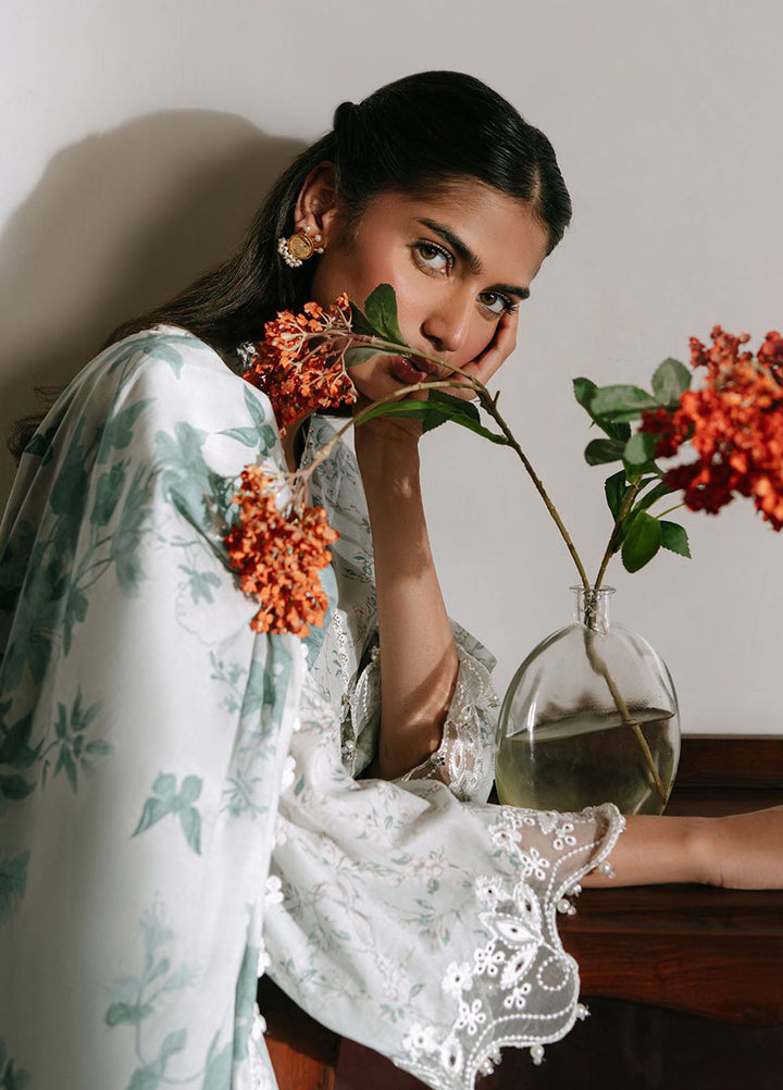 Cross Stitch Embroidered Cambric Suits Unstitched 3 Piece CS25MPU Tropical Beam - Summer Collection