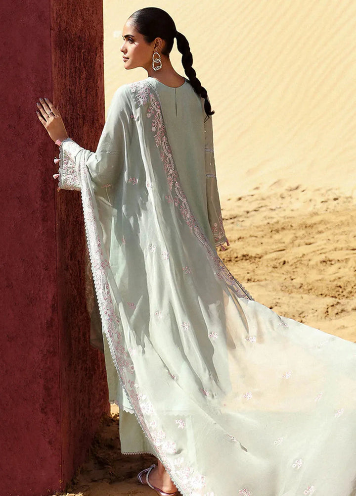 Cross Stitch Embroidered Lawn Suit Unstitched 3 Piece CS24EL2  Mystic Verve - Summer Collection