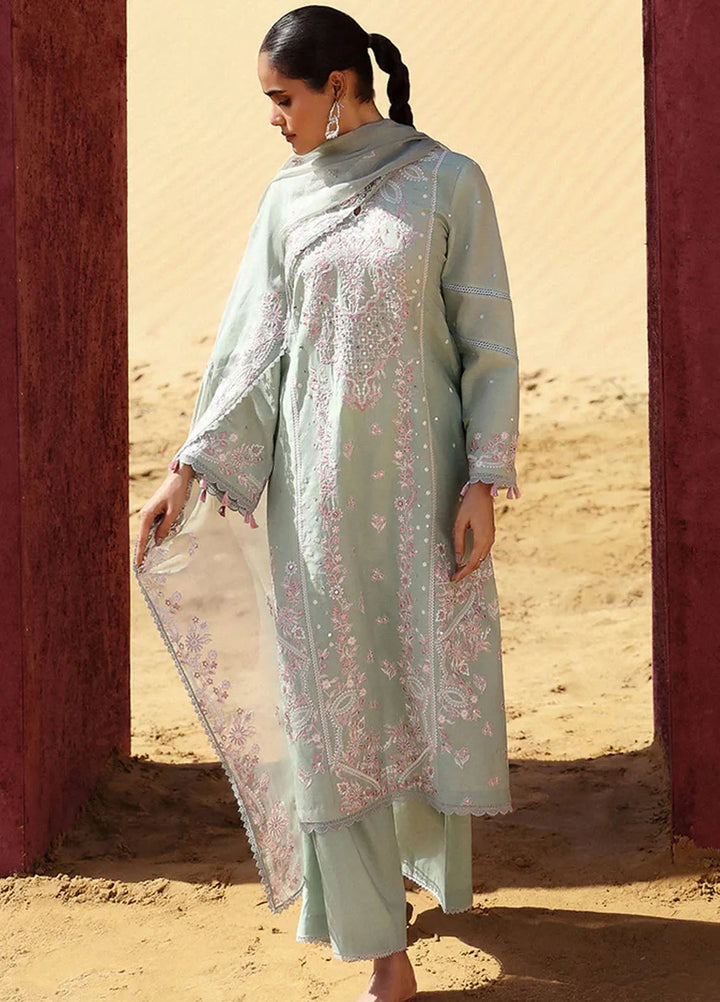 Cross Stitch Embroidered Lawn Suit Unstitched 3 Piece CS24EL2  Mystic Verve - Summer Collection