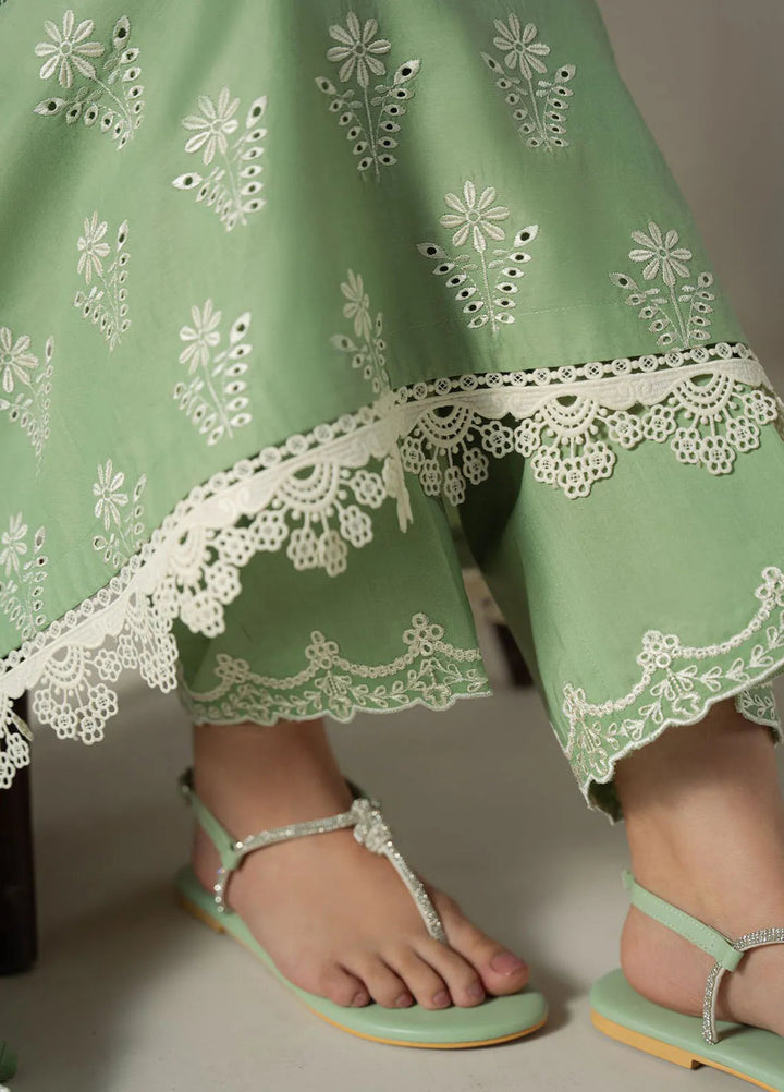 Cross Stitch Embroidered Lawn Suit Unstitched 3 Piece CS25CS Sage Garden - Summer Collection