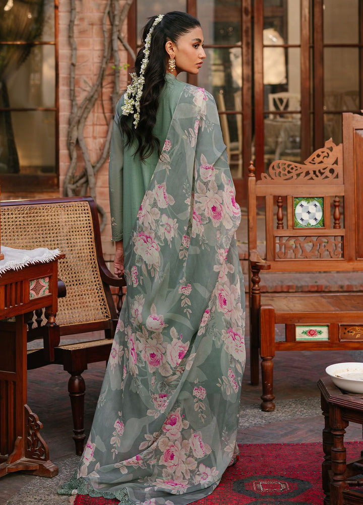 Cross Stitch Embroidered Lawn Suits Unstitched 3 Piece CS24EL D-08 Sparkling Bliss - Eid Collection