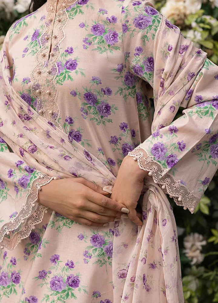 Cross Stitch Embroidered Lawn Suits Unstitched 3 Piece Rossy Afair - Summer Collection