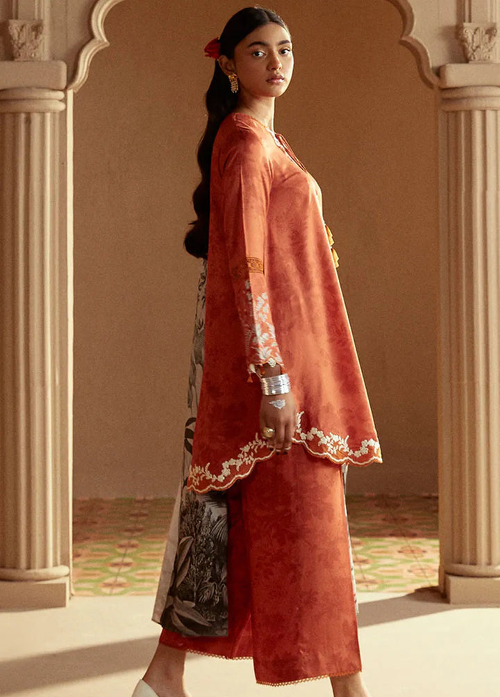 Cross Stitch Embroidered Marina Suits Unstitched 3 Piece CS24W Mangolian Tribe - Winter Collection