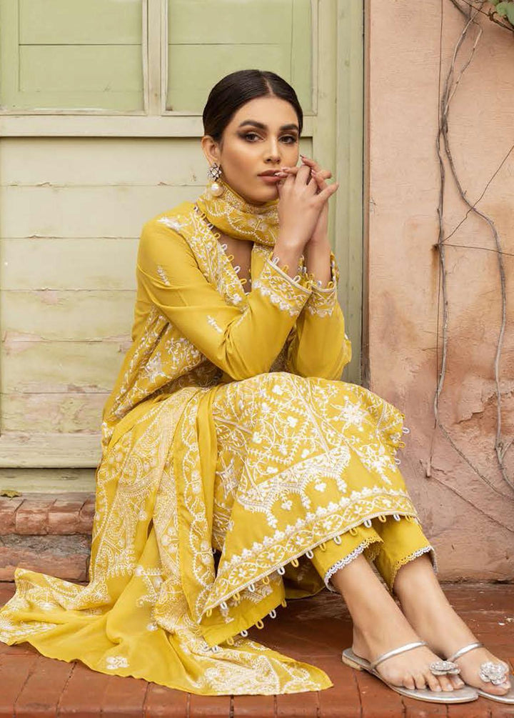 Mahiri By Cross Stitch Embroidered Lawn Suits Unstitched 3 Piece CS22M 01 Fauna Tapestry - Summer Collection