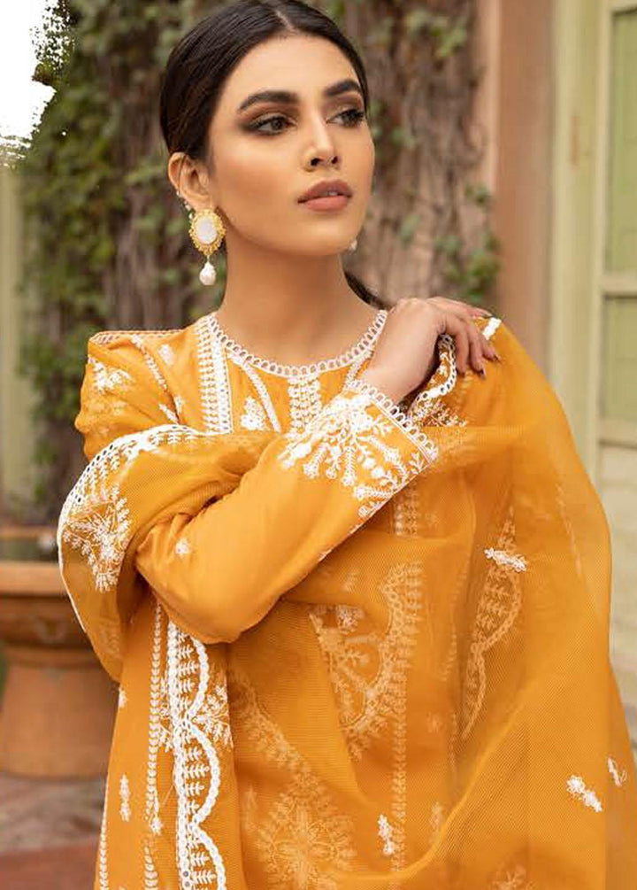 Mahiri By Cross Stitch Embroidered Lawn Suits Unstitched 3 Piece CS22M 06 Batik Aura - Summer Collection