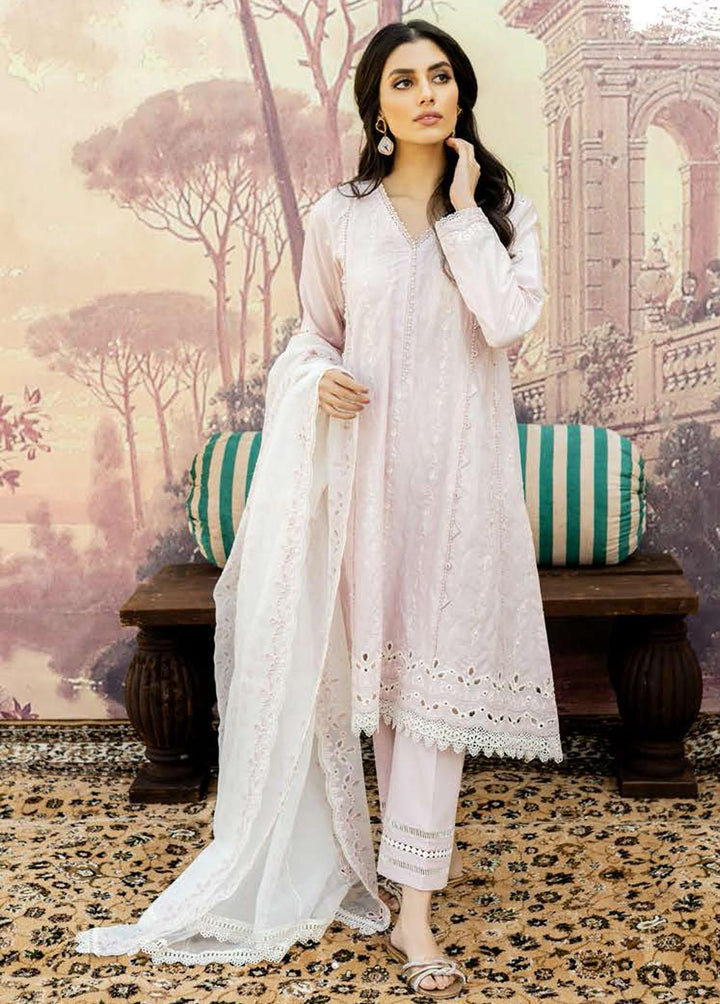 Mahiri By Cross Stitch Embroidered Lawn Suits Unstitched 3 Piece CS22-M2 01 Whimsy Gust - Summer Collection