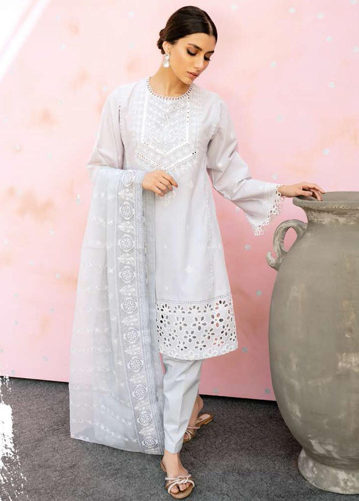 Mahiri By Cross Stitch Embroidered Lawn Suits Unstitched 3 Piece CS22-M2 05 Ashley Dawn - Summer Collection