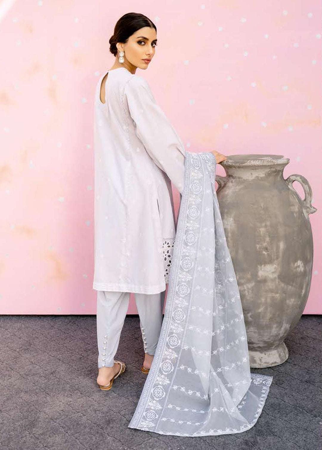 Mahiri By Cross Stitch Embroidered Lawn Suits Unstitched 3 Piece CS22-M2 05 Ashley Dawn - Summer Collection