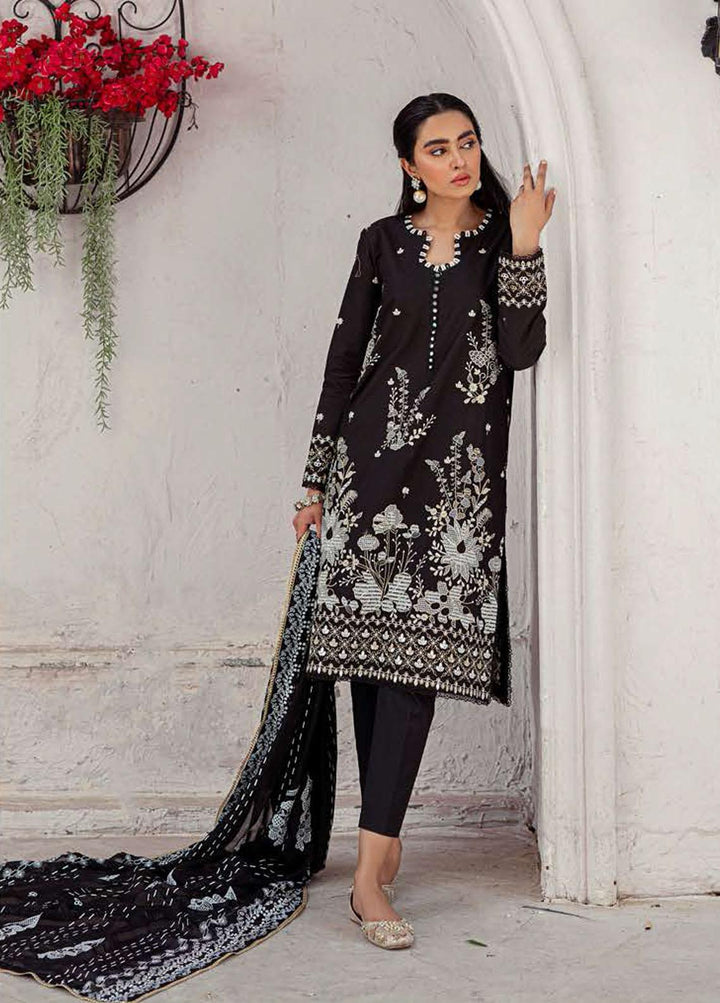 Mahiri By Cross Stitch Embroidered Lawn Suits Unstitched 3 Piece CS22-M3 02 MOROSE WILT - Summer Collection
