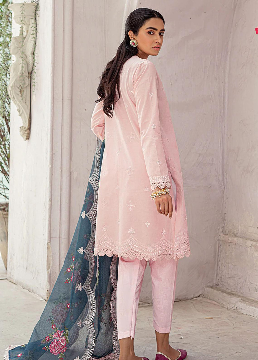 Mahiri By Cross Stitch Embroidered Lawn Suits Unstitched 3 Piece CS22-M3 04 BARGELLO MUSE - Summer Collection