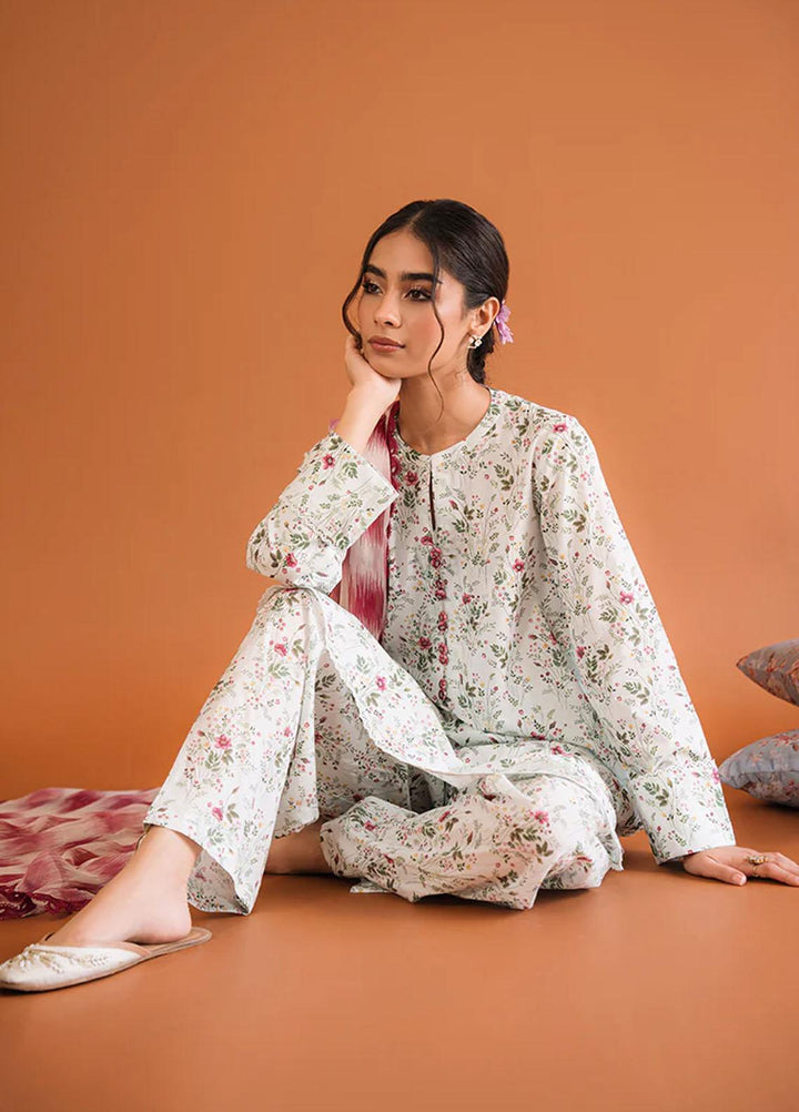 Cross Stitch Printed Lawn Suits Unstitched 3 Piece CS23PP D-09 Subtle Allure - Summer Collection