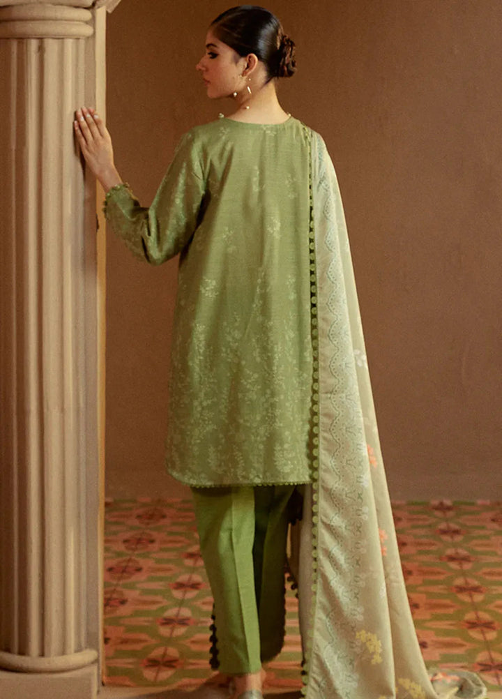 Cross Stitch Printed Khaddar Suits Unstitched 3 Piece CS24W Winter Tale - Winter Collection