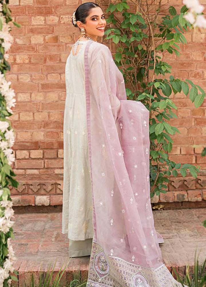 The Bride Tribe By Cross Stitch Embroidered Jacquard Suits Unstitched 3 Piece CS22BT Barg-e-Khaam - Wedding Collection