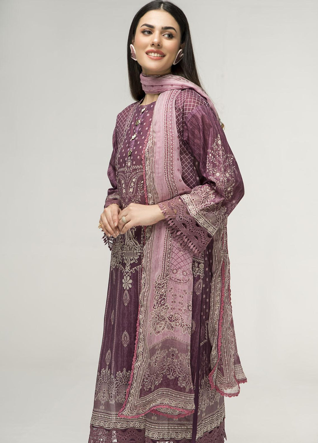 Crystal by Ittehad Textiles Digital Printed Lawn Suits Unstitched 2 Piece IT22CRP LF-DC1-2202 - Summer Collection