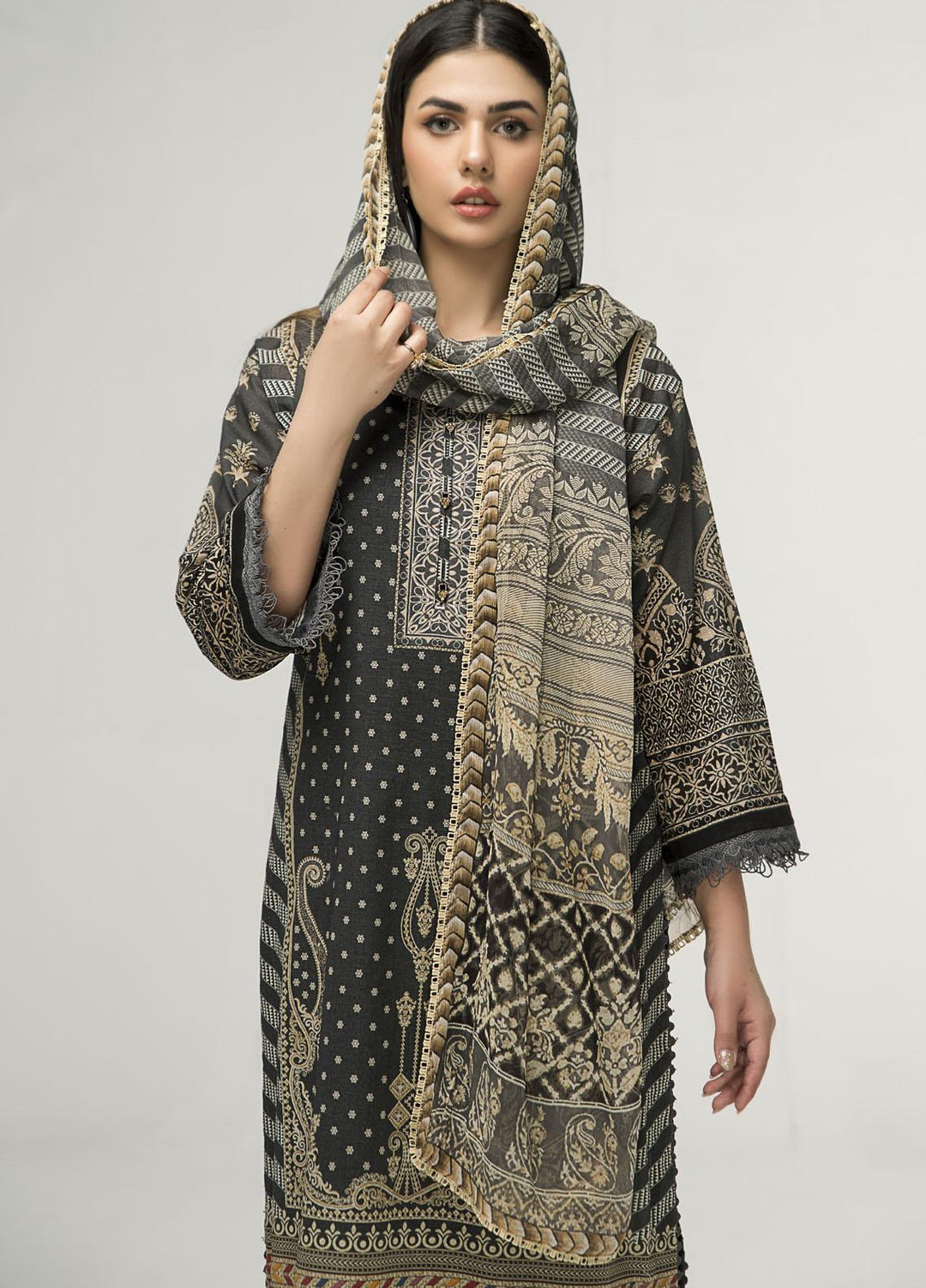 Crystal by Ittehad Textiles Digital Printed Lawn Suits Unstitched 2 Piece IT22CRP LF-DC1-2203 - Summer Collection