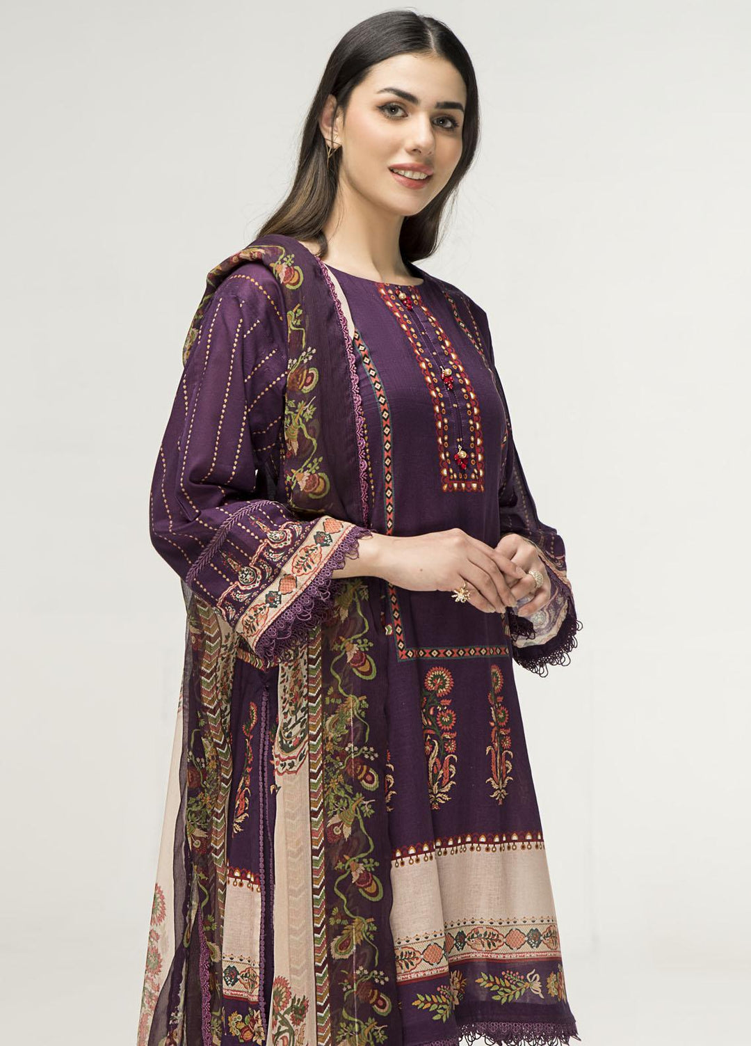 Crystal by Ittehad Textiles Digital Printed Lawn Suits Unstitched 2 Piece IT22CRP LF-DC1-2206 - Summer Collection