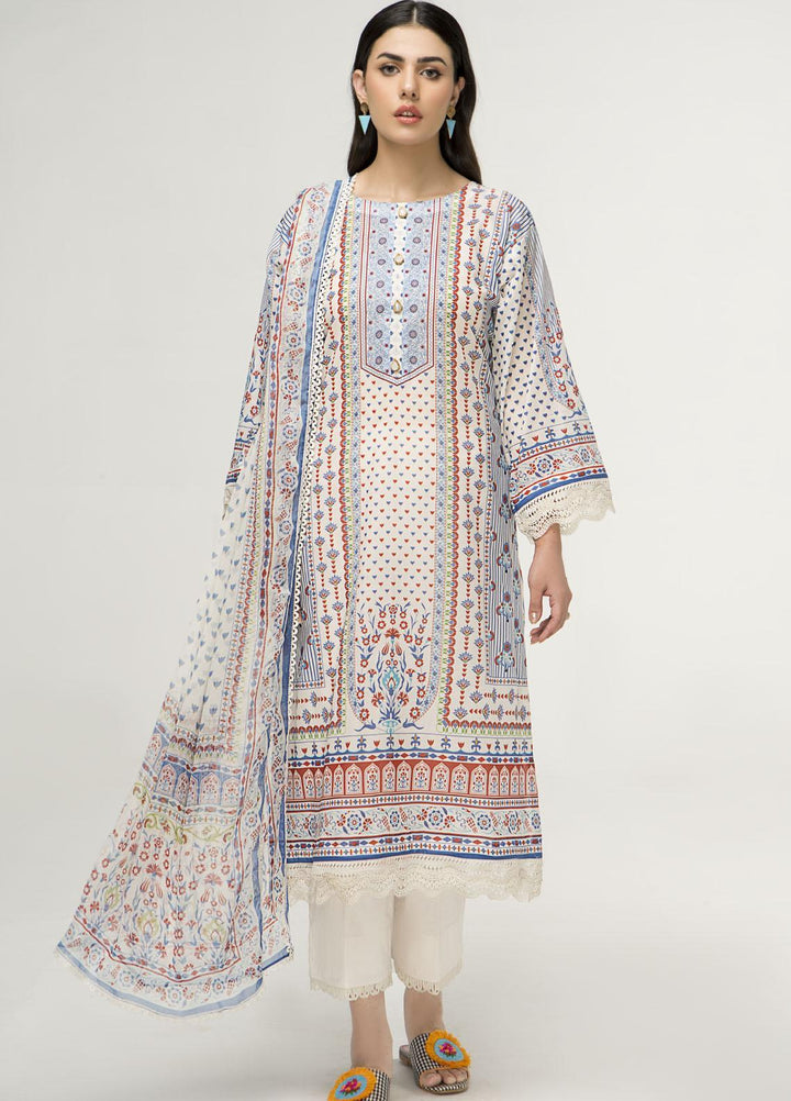 Crystal by Ittehad Textiles Digital Printed Lawn Suits Unstitched 2 Piece IT22CRP LF-DC1-2207 - Summer Collection