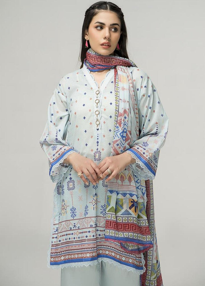 Crystal by Ittehad Textiles Digital Printed Lawn Suits Unstitched 2 Piece IT22CRP LF-DC1-2209 - Summer Collection