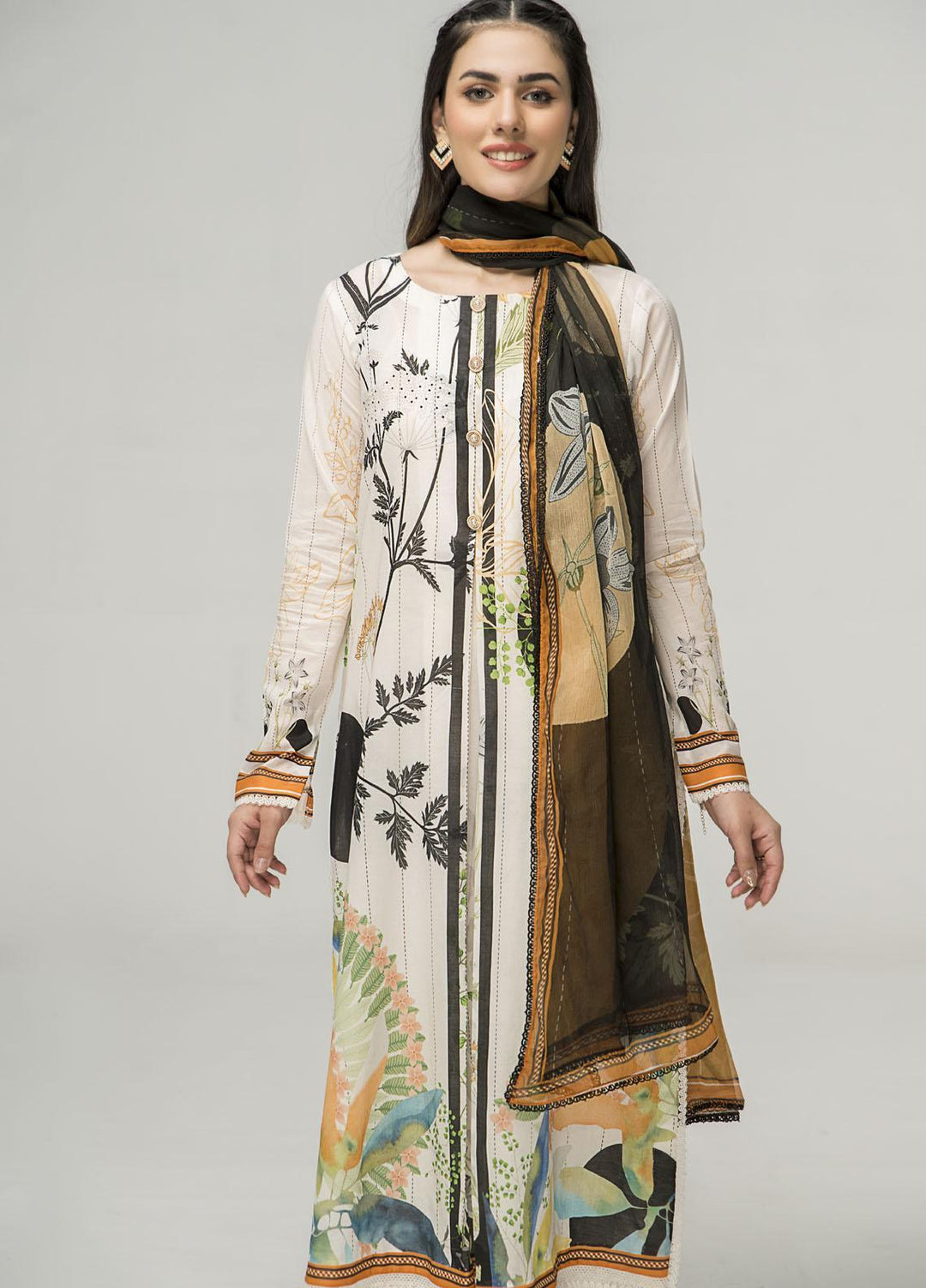 Crystal by Ittehad Textiles Digital Printed Lawn Suits Unstitched 2 Piece IT22CRP LF-DC1-2210 - Summer Collection