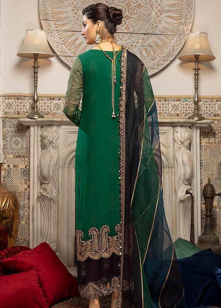 Dastan-e-Jashan By Charizma Embroidered Chiffon Suits Unstitched 3 Piece CRZ22DJ DJ-01 - Formal Collection