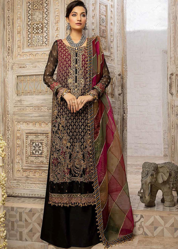 Dastan-e-Jashan By Charizma Embroidered Chiffon Suits Unstitched 3 Piece CRZ22DJ DJ-02 - Formal Collection