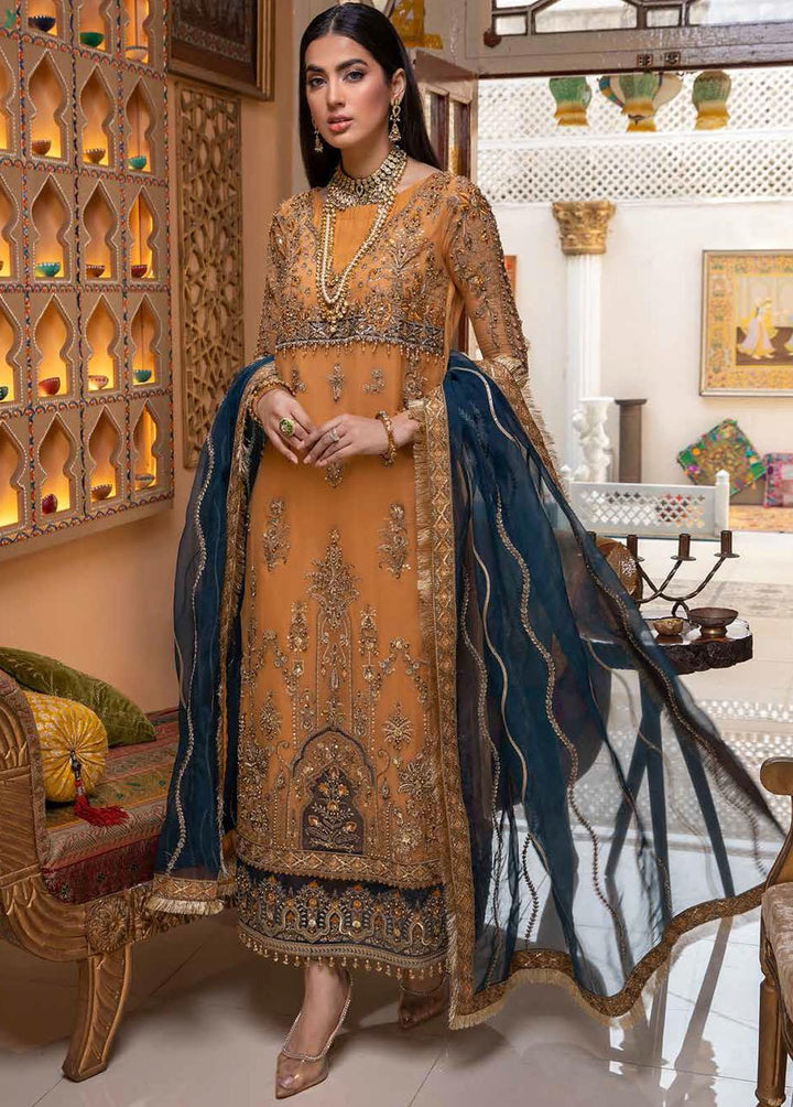 Dastan-e-Jashan By Charizma Embroidered Chiffon Suits Unstitched 3 Piece CRZ22DJ DJ-04 - Formal Collection