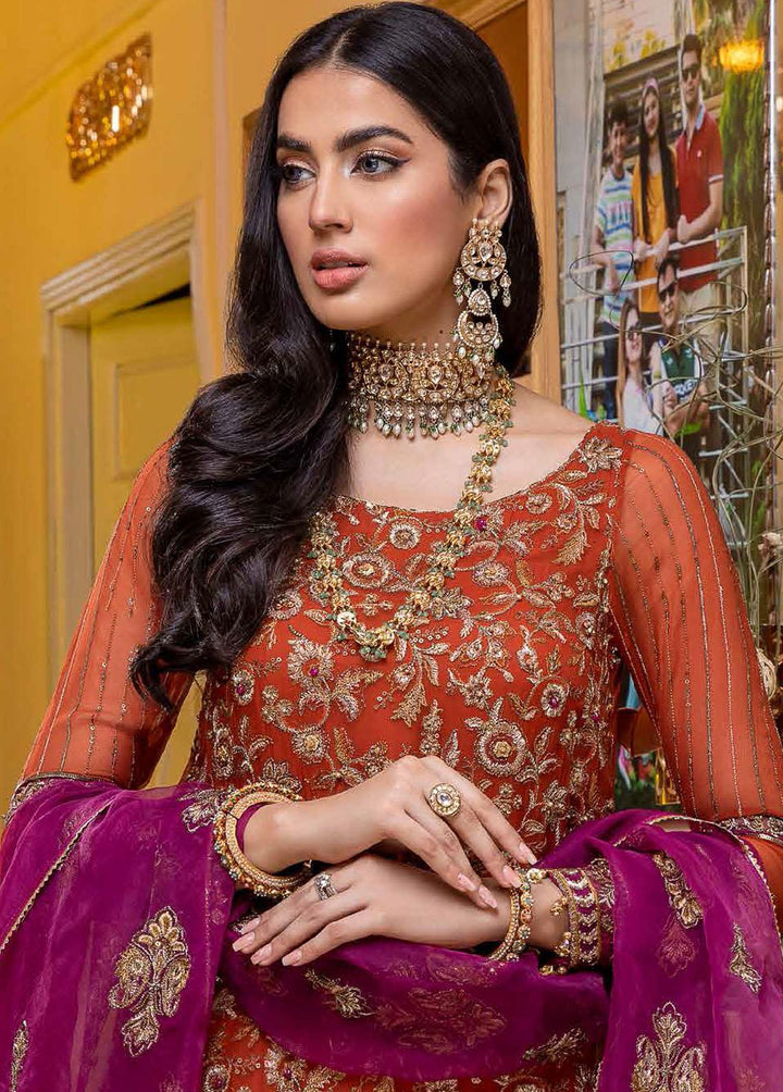 Dastan-e-Jashan By Charizma Embroidered Chiffon Suits Unstitched 3 Piece CRZ22DJ DJ-05 - Formal Collection