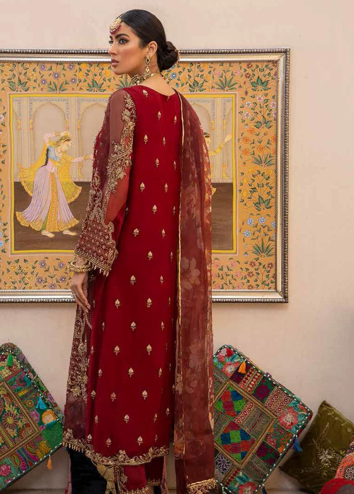 Dastan-e-Jashan By Charizma Embroidered Chiffon Suits Unstitched 3 Piece CRZ22DJ DJ-08 - Formal Collection