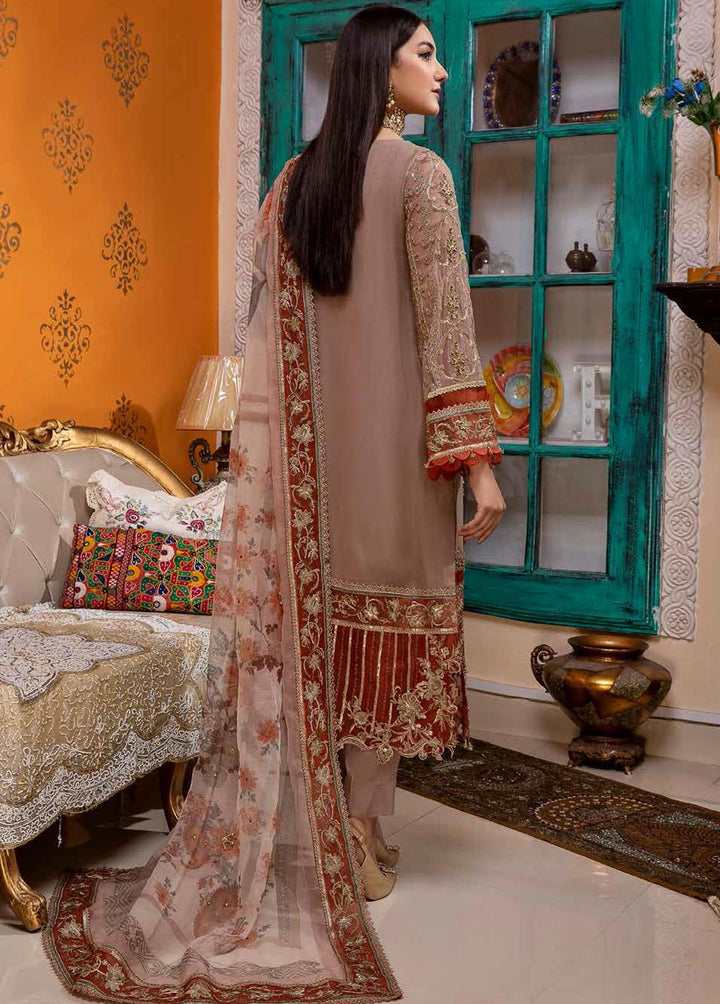 Dastan-e-Jashan By Charizma Embroidered Chiffon Suits Unstitched 3 Piece CRZ22DJ DJ-09 - Formal Collection