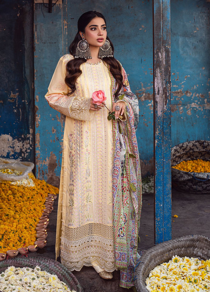 Sahakari by Sahane Embroidered Lawn Suits Unstitched 3 Piece SNE24SK CT-10003 Zeenat - Summer Collection