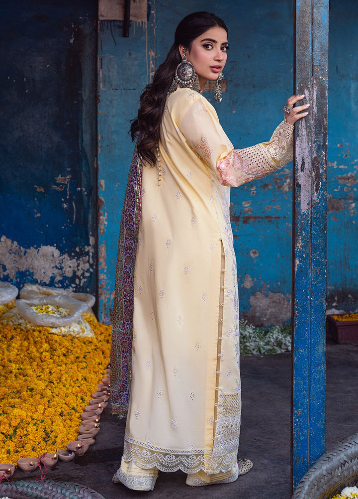 Sahakari by Sahane Embroidered Lawn Suits Unstitched 3 Piece SNE24SK CT-10003 Zeenat - Summer Collection