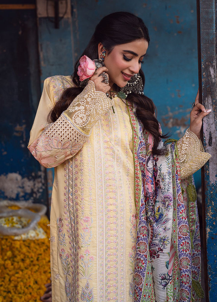 Sahakari by Sahane Embroidered Lawn Suits Unstitched 3 Piece SNE24SK CT-10003 Zeenat - Summer Collection